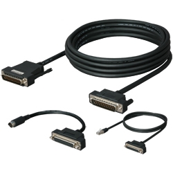 三菱シーケンサ（D-SUB25P）対応RS-422/RS-232Cコンバータ、DFX-422CAB、DINV-485CAB