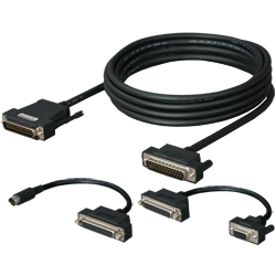 三菱シーケンサ（D-SUB25P）対応RS-422/RS-232Cコンバータ、D232V-CAB、DFX-422CAB