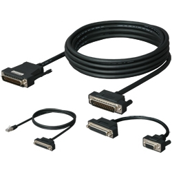 三菱シーケンサ（D-SUB25P）対応RS-422/RS-232Cコンバータ、D232V-CAB、DINV-485CAB