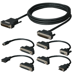 三菱CPU（D-SUB25P）対応コンバータ、DAC01R2L、D232V-CAB、DFX-422CAB、DAD01R4H