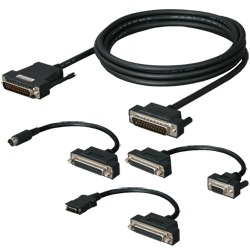 三菱シーケンサ（D-SUB25P）対応コンバータ、D232V-CAB、DFX-422CAB、DAD01R4H