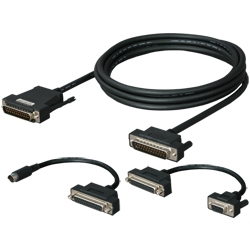 三菱シーケンサ（D-SUB25P）対応RS-422/RS-232Cコンバータ、D232V-CAB、DFX-422CAB