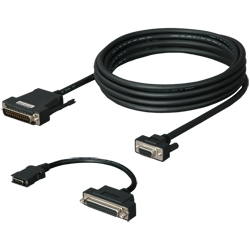 三菱シーケンサ（D-SUB25P）対応RS-422/RS-232Cコンバータ（10m）、DAD01R4H