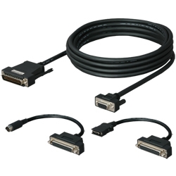 三菱シーケンサ（D-SUB25P）対応RS-422/RS-232Cコンバータ、DFX-422CAB、DAD01R4H