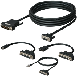 三菱シーケンサ（D-SUB25P）対応コンバータ、DFX-422CAB、DAD01R4H、DINV-485CAB