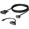 三菱シーケンサ(D-SUB25P)対応RS-422/RS-232Cコンバータ(3m)、DFX-422CAB