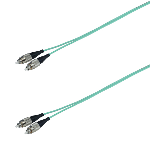 光ファイバーケーブル (OM3マルチモード/FC-FC/可動/2芯)【20m】