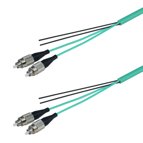 光ファイバーケーブル (OM3マルチモード/FC-FC/屋内用(補強)/2芯)【10m】