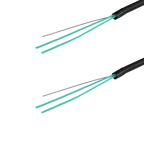 光ファイバーケーブル (OM3マルチモード/両端コネクタなし/屋外用(補強)LAPシース/2芯)【5m】