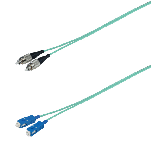 光ファイバーケーブル (OM3マルチモード/SC-FC/盤内/2芯) 15m