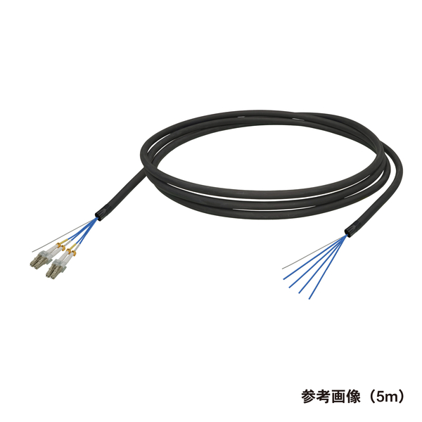 光ファイバーケーブル (マルチモード/LC-コネクタなし/屋外/4芯) 35m