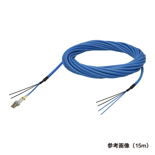 光ファイバーケーブル (マルチモード/LC-コネクタなし/屋内/2芯) 10m