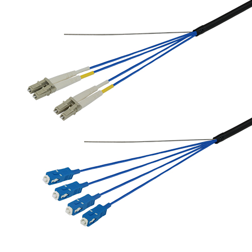 光ファイバーケーブル (マルチモード/LC-SC/屋外/4芯) 35m