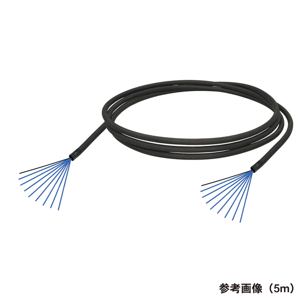 光ファイバーケーブル (マルチモード/両端コネクタなし/屋外/8芯) 40m