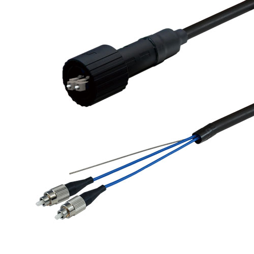 光ファイバーケーブル (マルチモード/LC-FC/防塵/2芯) 5m