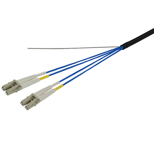 CC-Link IEコントローラネットワーク対応光ファイバケーブル（GI G50/125タイプ） 屋外用（補強）LAPシース 5m