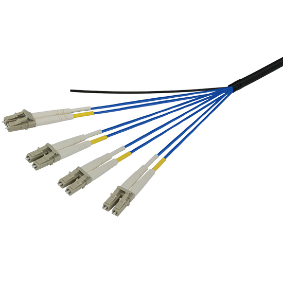 CC-Link IEコントローラネットワーク対応光ファイバケーブル（GI G50/125タイプ） 屋外用（補強）LAPシース 5m