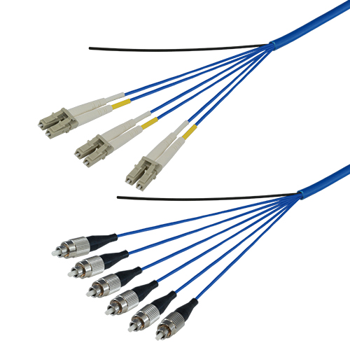 CC-Link IEコントローラネットワーク対応光ファイバケーブル（GI G50/125タイプ） 屋内用（補強） 15m
