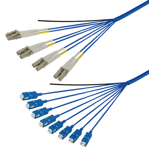 CC-Link IEコントローラネットワーク対応光ファイバケーブル（GI G50/125タイプ） 屋内用（補強） 3m