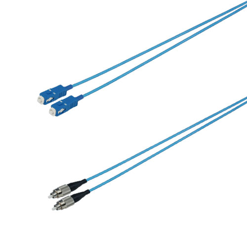 MELSECNET対応光ファイバケーブル（GI G50/125タイプ） コネクタ：SC⇔FC 盤内用 2m