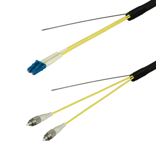 光ファイバーケーブル (シングルモード/LC-FC/屋外/2芯) 30m