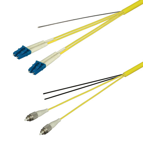 光ファイバーケーブル (シングルモード/LC-FC/屋内/2芯) 15m