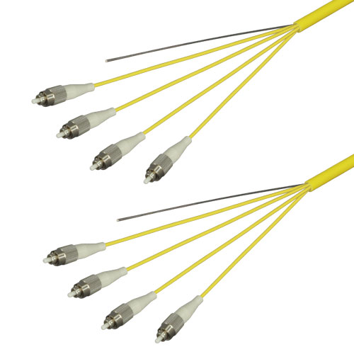光ファイバーケーブル (シングルモード/FC-FC/屋内/4芯) 5m