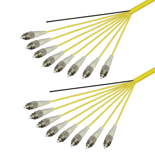 光ファイバーケーブル (シングルモード/FC-FC/屋内用(補強)/8芯)【40m】