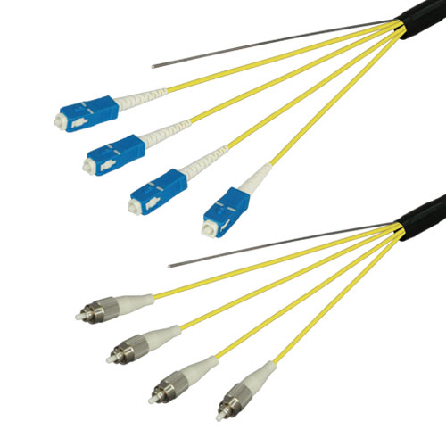 光ファイバーケーブル (シングルモード/SC-FC/屋外/4芯) 45m