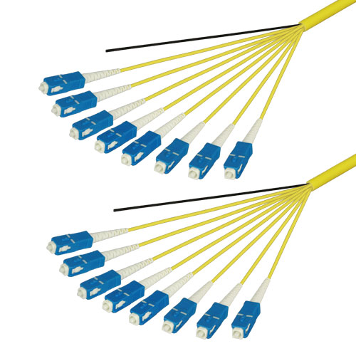 光ファイバーケーブル (シングルモード/SC-SC/屋内/8芯) 50m