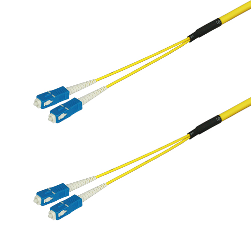 光ファイバーケーブル (シングルモード/SC-SC/屋内用 可動/2芯)【50m】