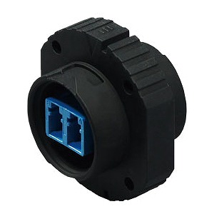 防塵防水 中継アダプタ(防塵防水2連LCコネクタ)