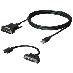 三菱シーケンサ（D-SUB25P）対応RS-422/USBコンバータ（3m）PC側：USB、DAD01R4H