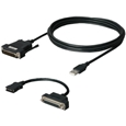 三菱シーケンサ（D-SUB25P）対応RS-422/USBコンバータ（3m）PC側：USB、DAD01R4H
