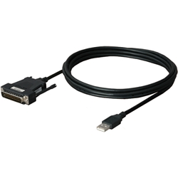 三菱シーケンサ（D-SUB25P）対応RS-422/USBコンバータ（3m）PC側：USB