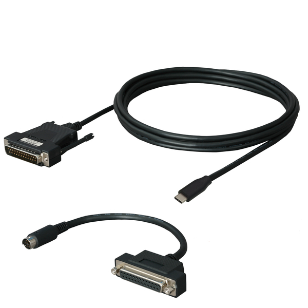 MELSEC-Aシリーズ・MELSEC-FXCPU（D-SUB25P） インタフェースコンバータケーブル 3m オプション付属