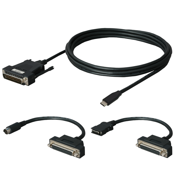 MELSEC-Aシリーズ・MELSEC-FXCPU（D-SUB25P） インタフェースコンバータケーブル 5m オプション付属