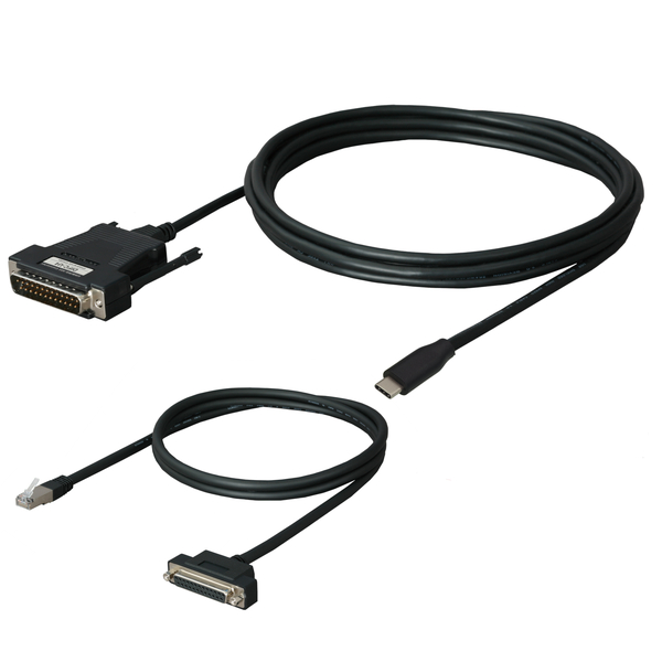 MELSEC-Aシリーズ・MELSEC-FXCPU（D-SUB25P） インタフェースコンバータケーブル 5m オプション付属