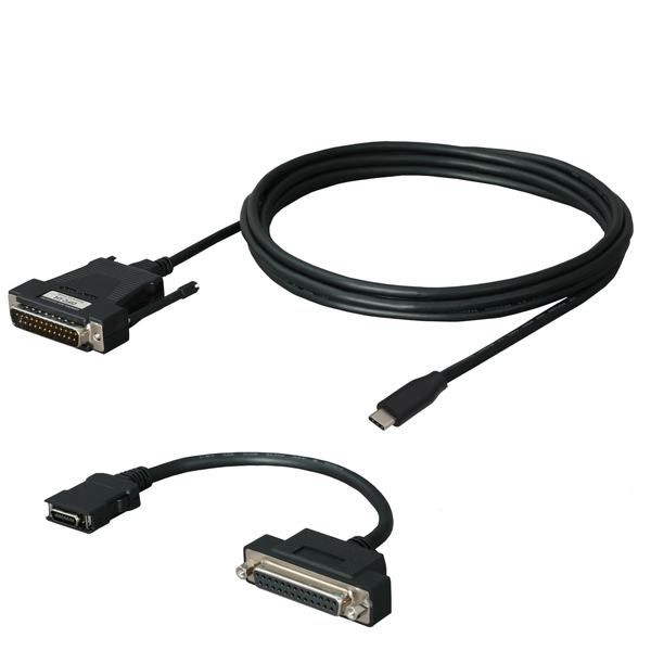 MELSEC-Aシリーズ・MELSEC-FXCPU（D-SUB25P） インタフェースコンバータケーブル 3m オプション付属