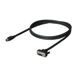 三菱シーケンサQCPU/表示器 GOT1000(MD6P)対応RS-232Cケーブル(1.5m) PC側：D-SUB9P