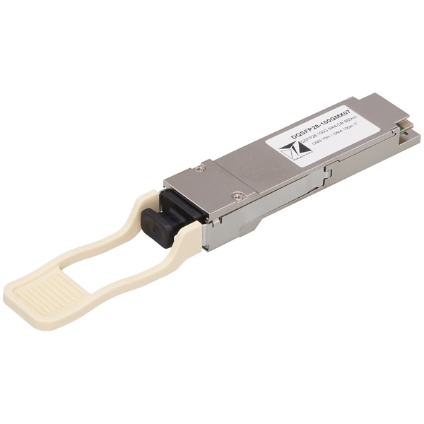 光トランシーバー 100G QSFP28 モジュール MPO/MTP コネクタ
