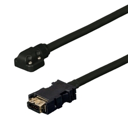 三菱ACサーボMR-J4、J3、JN対応 エンコーダケーブル ＜固定用＞ 反負荷側引出し 10m