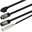三菱ACサーボ MR-J4、J3、JN対応 電源ケーブル <可動用> 負荷側引出し中継用 30m