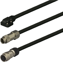 MELSERVO MR-J4、J3、JN対応 電磁ブレーキケーブル <可動用>反負荷側引出し中継用 30m