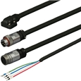 三菱ACサーボ MR-J4、J3、JN対応 電源ケーブル <固定用> 反負荷側引出し中継用 11m