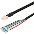三菱ACサーボMR-J2S対応 電源ケーブル 電磁ブレーキ付き ＜固定用＞ 5m