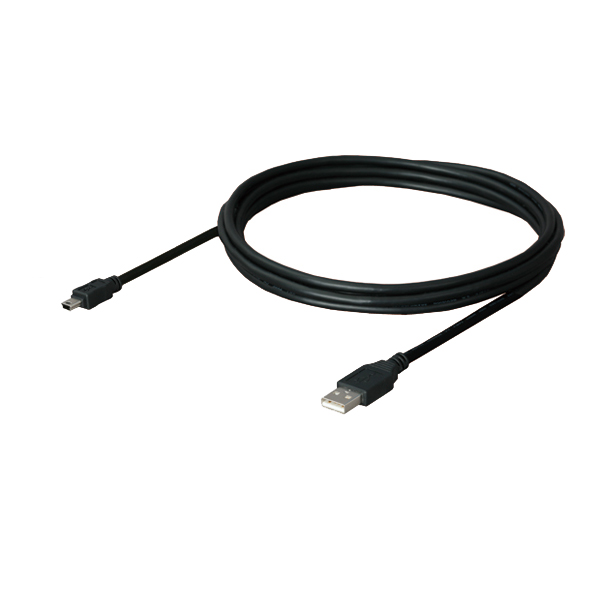 USB miniB-Type⇔USB A-Type USB2.0ケーブル(5m)