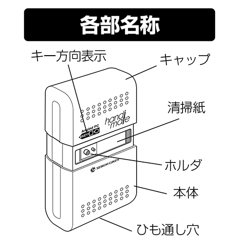 光コネクタクリーナ（プラグ専用）