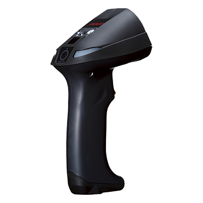 2次元コードスキャナ 黒色 堅牢・高耐久 ACアダプタ付(RS232C) DPM対応