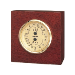 温度・湿度計ウッディEX